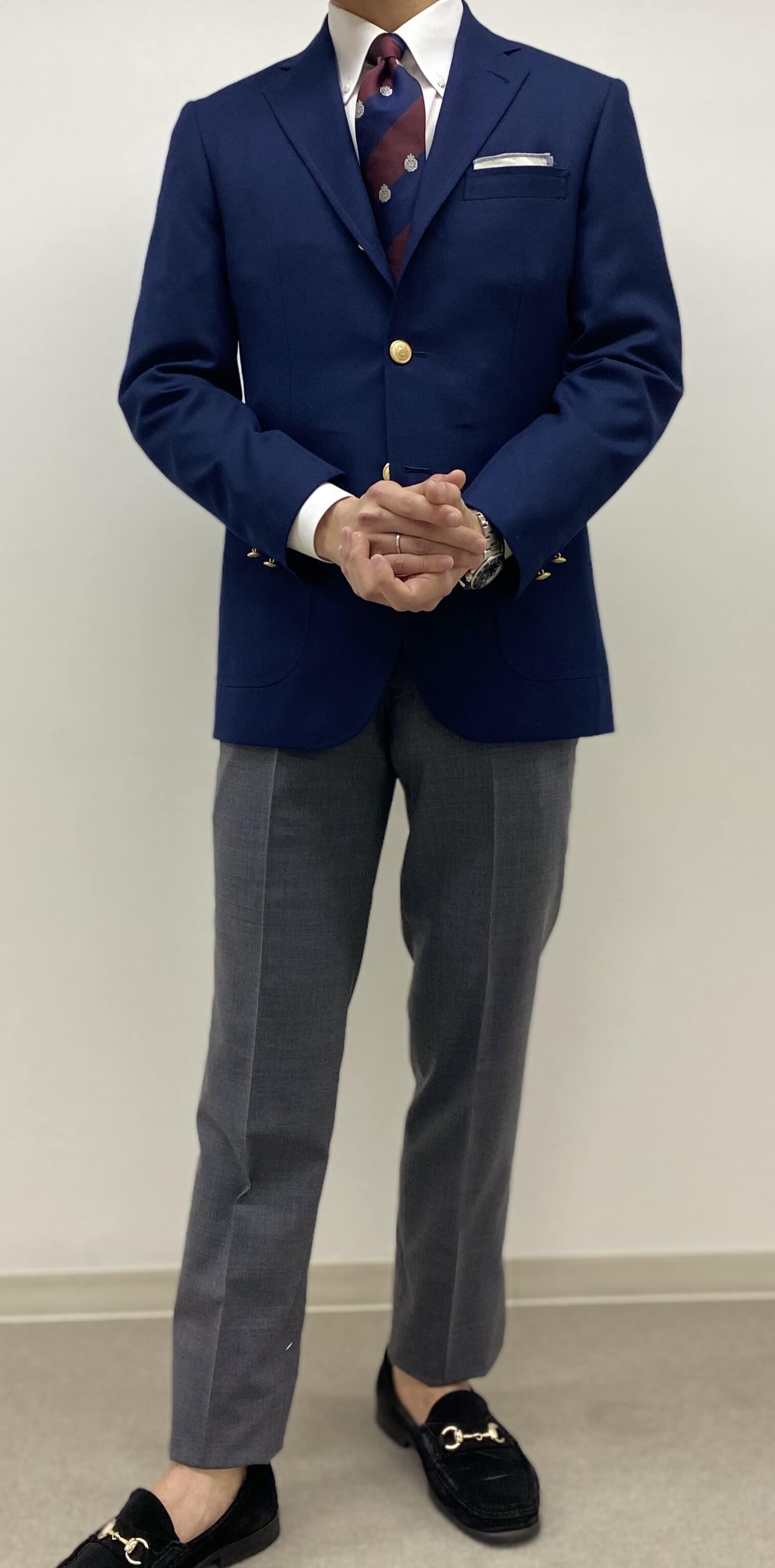 スーツだけではなく、スラックスとジャケットも　オーダー可能です。